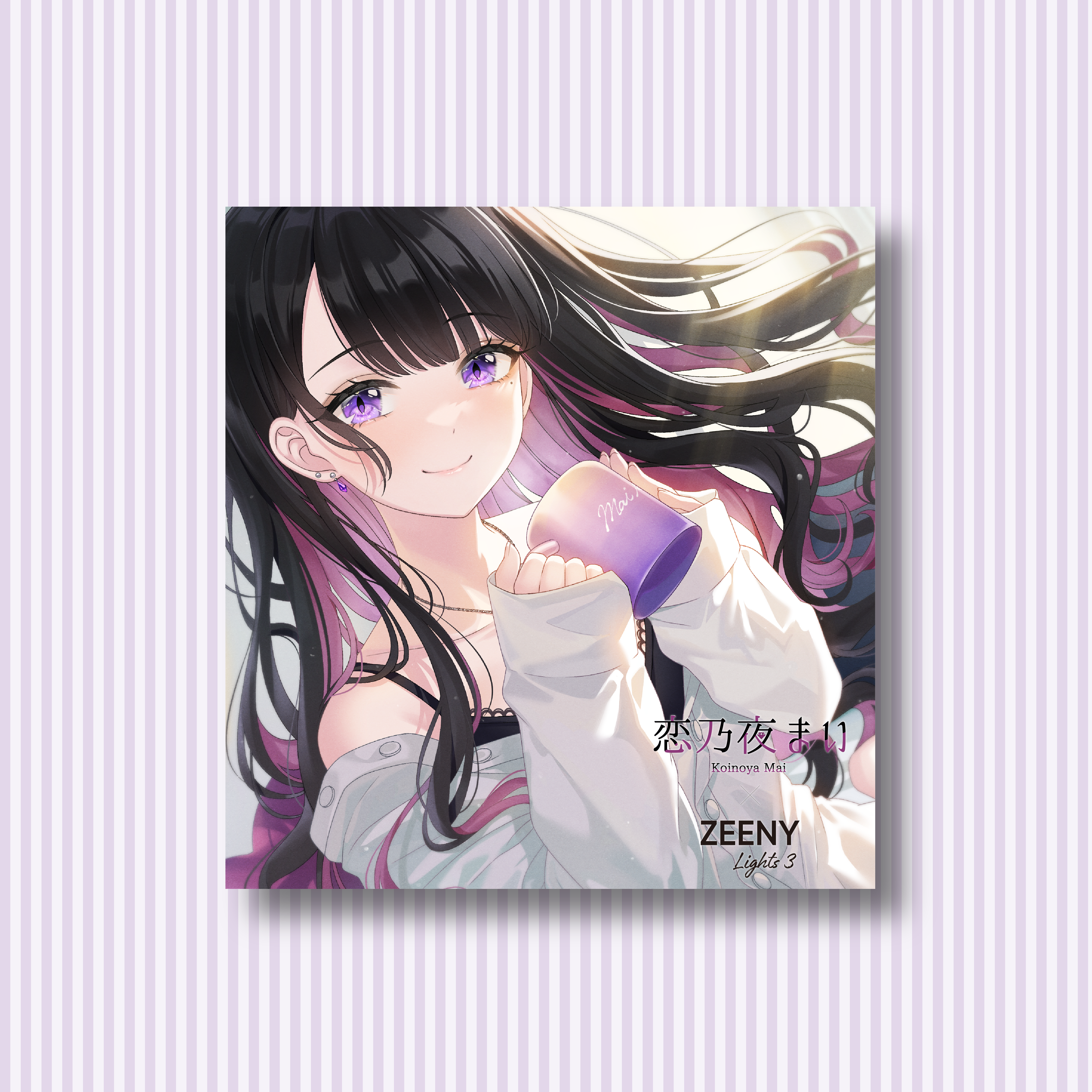 【恋乃夜まいモデル】Zeeny Lights 3 コラボレーションイヤフォン package_4000_6ced6752-adce-