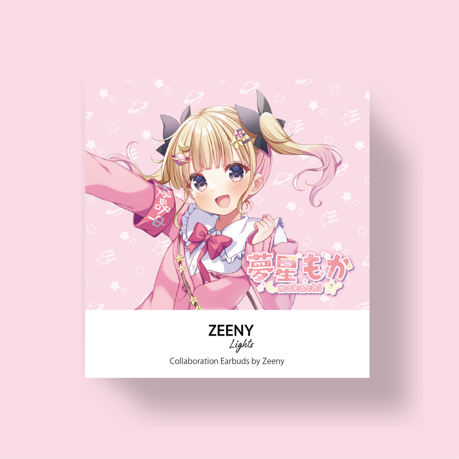 【在庫あり】夢星もか Zeeny Lights コラボレーションイヤフォン