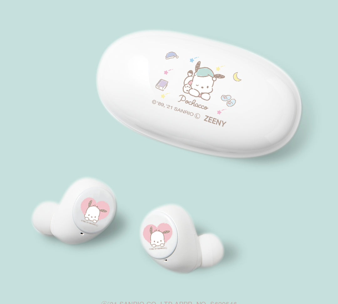 【数量限定アウトレット】Zeeny Lights × ポムポムプリン/シナモロール/リトルツインスターズ/ポチャッコ イヤフォン