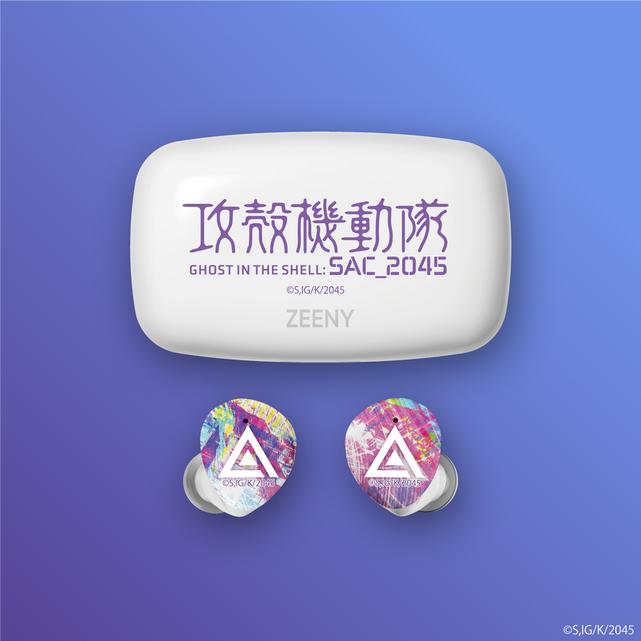 【攻殻機動隊 SAC_2045】Zeeny Artistコラボレーションイヤフォン